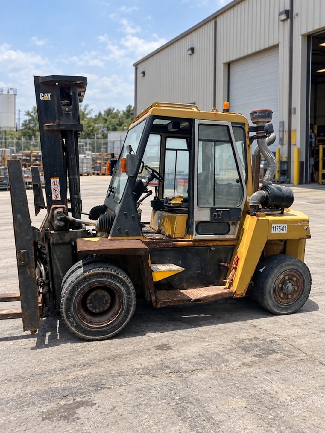 A used forklift Micco Group is buying back from a customer